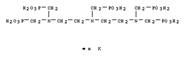 (((Phosphonomethyl)imino)bis(ethylenenitrilobis(methylene)))tetrakisphosphonic acid, potassium salt
