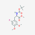 N-tert-Butoxycarbonyl-2-fluoro-5-methoxy-4-O-methyl-L-tyrosine Methyl Ester