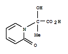 1(2H)-Pyridineacetic  acid,  -alpha--hydroxy--alpha--methyl-2-oxo-