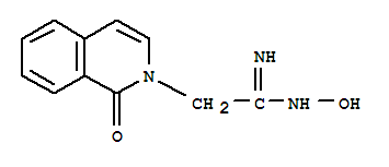 2(1H)-Isoquinolineethanimidamide, N-hydroxy-1-oxo-
