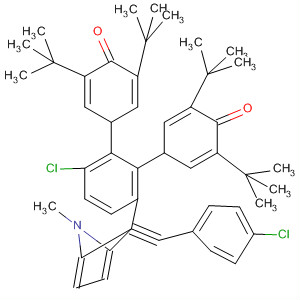 2,5-Cyclohexadien-1-one,4,4'-[(1-methyl-1H-pyrrole-2,5-diyl)bis[(4-chlorophenyl)methylidyne]]bis[2,6-bis(1,1-dimethylethyl)-