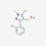 5-CHLORO-3-(2-CHLOROPHENYL)-1-METHYL-1H-PYRAZOLE-4-METHANOL
