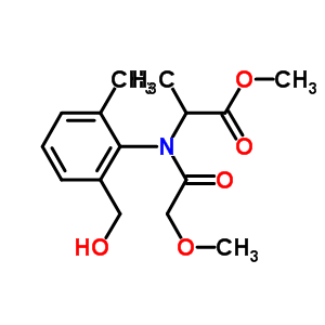 methyl N-[2-(hydroxymethyl)-6-methylphenyl]-N-(methoxyacetyl)alaninate