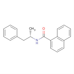 1-Naphthalenecarboxamide, N-(1-methyl-2-phenylethyl)-, (S)-