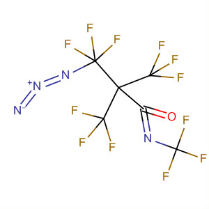 Propanimidoyl azide, 3,3,3-trifluoro-N,2,2-tris(trifluoromethyl)-