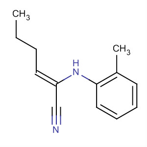 2-Hexenenitrile, 2-(methylphenylamino)-, (Z)-
