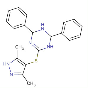 1,3,5-Triazine,6-[(3,5-dimethyl-1H-pyrazol-4-yl)thio]-1,2,3,4-tetrahydro-2,4-diphenyl-