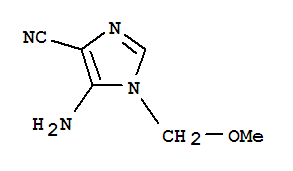 1H-Imidazole-4-carbonitrile,  5-amino-1-(methoxymethyl)-