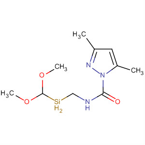 1H-Pyrazole-1-carboxamide,N-[(dimethoxymethylsilyl)methyl]-3,5-dimethyl-