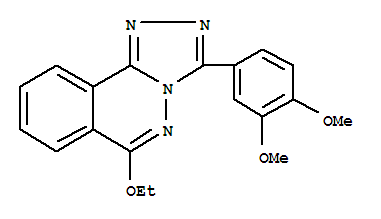 1,2,4-Triazolo(3,4-a)phthalazine, 3-(3,4-dimethoxyphenyl)-6-ethoxy-