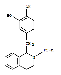 4-[(2-propyl-1,2,3,4-tetrahydroisoquinolin-1-yl)methyl]benzene-1,2-diol