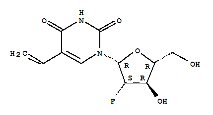 1-(2-deoxy-(2-fluoroarabinofuranosyl))-5-vinyluracil