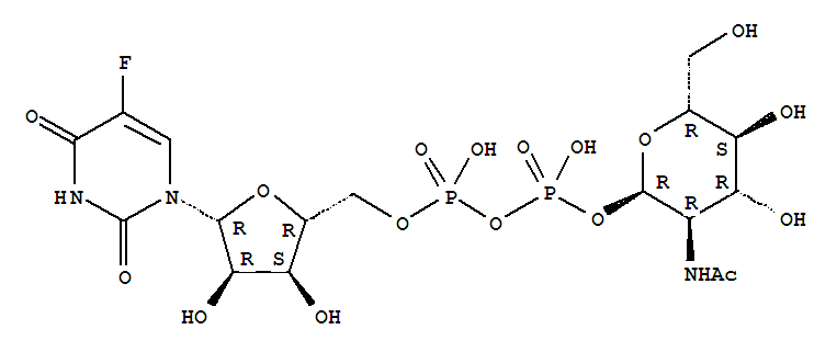 5-fluoro-2-deoxyuridine diphosphate-N-acetylglucosamine