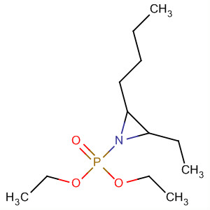Phosphonic acid, (2-butyl-3-ethyl-1-diaziridinyl)-, diethyl ester
