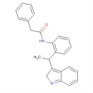 Benzeneacetamide, N-[2-(2,2-di-1H-indol-3-ylethyl)phenyl]-