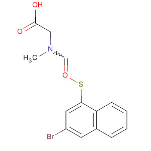 Glycine, N-[(3-bromo-1-naphthalenyl)thioxomethyl]-N-methyl-