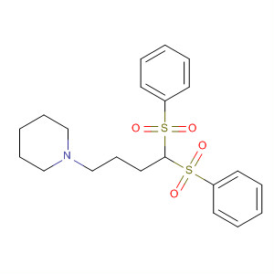 Piperidine, 1-[4,4-bis(phenylsulfonyl)butyl]-