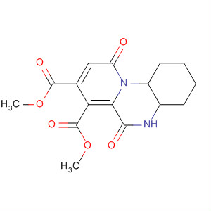 2H-Pyrido[1,2-a]quinoxaline-7,8-dicarboxylic acid,1,3,4,4a,5,6,10,11a-octahydro-6,10-dioxo-, dimethyl ester