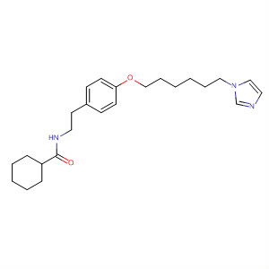 Cyclohexanecarboxamide,N-[2-[4-[[6-(1H-imidazol-1-yl)hexyl]oxy]phenyl]ethyl]-