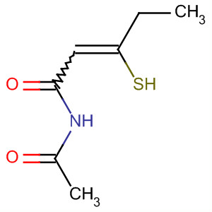 2-Pentenamide, N-acetyl-3-mercapto-