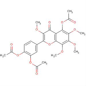 4H-1-Benzopyran-4-one,5-(acetyloxy)-2-[3,4-bis(acetyloxy)phenyl]-3,6,7,8-tetramethoxy-
