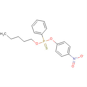 Phosphonothioic acid, phenyl-, O-(4-nitrophenyl) O-pentyl ester
