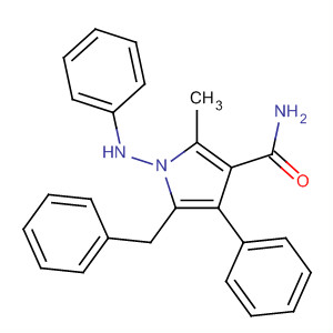 1H-Pyrrole-3-carboxamide,2-methyl-4-phenyl-1-(phenylamino)-5-(phenylmethyl)-