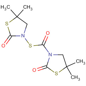 2-Thiazolidinone,3-[[(5,5-dimethyl-2-oxo-3-thiazolidinyl)carbonyl]thio]-5,5-dimethyl-