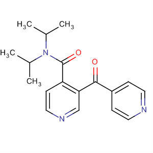 4-Pyridinecarboxamide, N,N-bis(1-methylethyl)-3-(4-pyridinylcarbonyl)-