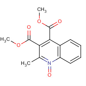 3,4-Quinolinedicarboxylic acid, 2-methyl-, dimethyl ester, 1-oxide
