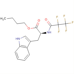 Tryptophan, N-(2,2,3,3,3-pentafluoro-1-oxopropyl)-, butyl ester