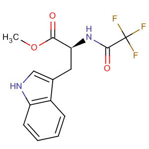 Tryptophan, N-(trifluoroacetyl)-, methyl ester