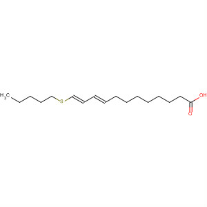 9,11-Dodecadienoic acid, 12-(pentylthio)-, (E,E)-