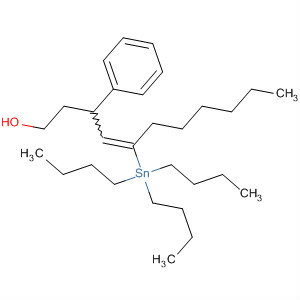 Benzenepropanol, a-[2-(tributylstannyl)-1-octenyl]-, (E)-