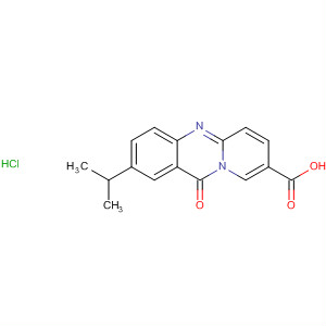 11H-Pyrido[2,1-b]quinazoline-8-carboxylic acid,2-(1-methylethyl)-11-oxo-, monohydrochloride