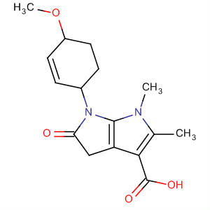 Pyrrolo[2,3-b]pyrrole-3-carboxylic acid,1,4,5,6-tetrahydro-6-(4-methoxyphenyl)-1,2-dimethyl-5-oxo-