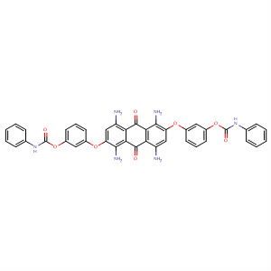 9,10-Anthracenedione,1,4,5,8-tetraamino-2,6-bis[3-[[(phenylamino)carbonyl]oxy]phenoxy]-