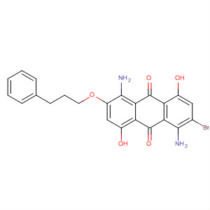 9,10-Anthracenedione,1,5-diamino-2-bromo-4,8-dihydroxy-6-(3-phenylpropoxy)-