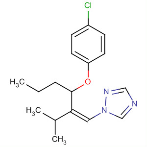 1H-1,2,4-Triazole, 1-[3-(4-chlorophenoxy)-2-(1-methylethyl)-1-hexenyl]-,(Z)-