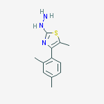 4-(2,4-DIMETHYLPHENYL)-5-METHYL-2(3H)-THIAZOLONE HYDRAZONE
