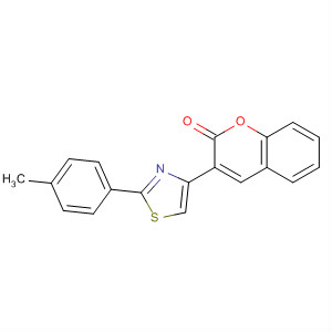 2H-1-Benzopyran-2-one, 3-[2-(4-methylphenyl)-4-thiazolyl]-