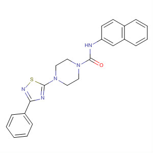 1-Piperazinecarboxamide,N-2-naphthalenyl-4-(3-phenyl-1,2,4-thiadiazol-5-yl)-