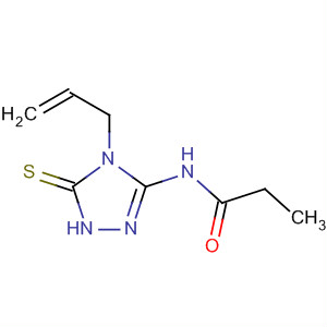 Propanamide,N-[4,5-dihydro-4-(2-propenyl)-5-thioxo-1H-1,2,4-triazol-3-yl]-