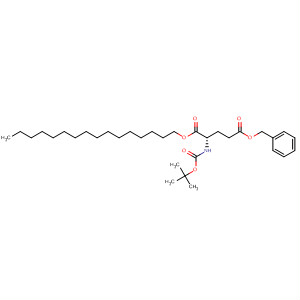 L-Glutamic acid, N-[(1,1-dimethylethoxy)carbonyl]-, 5-hexadecyl1-(phenylmethyl) ester