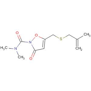 2(3H)-Isoxazolecarboxamide,N,N-dimethyl-5-[[(2-methyl-2-propenyl)thio]methyl]-3-oxo-