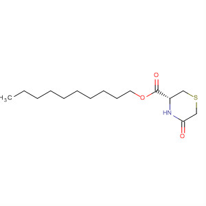 3-Thiomorpholinecarboxylic acid, 5-oxo-, decyl ester, (R)-