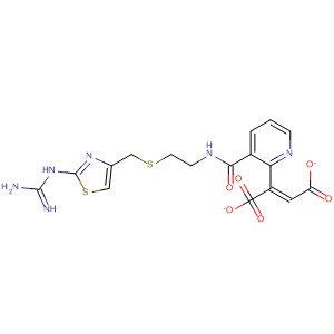 3-Pyridinecarboxamide,N-[2-[[[2-[(aminoiminomethyl)amino]-4-thiazolyl]methyl]thio]ethyl]-,1-oxide, (2E)-2-butenedioate
