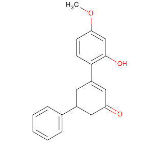2-Cyclohexen-1-one, 3-(2-hydroxy-4-methoxyphenyl)-5-phenyl-