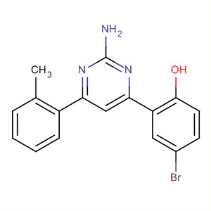 Phenol, 2-[2-amino-6-(2-methylphenyl)-4-pyrimidinyl]-4-bromo-