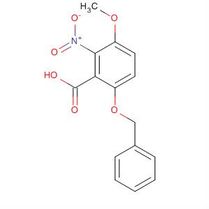 Benzoic acid, 3-methoxy-2-nitro-6-(phenylmethoxy)-